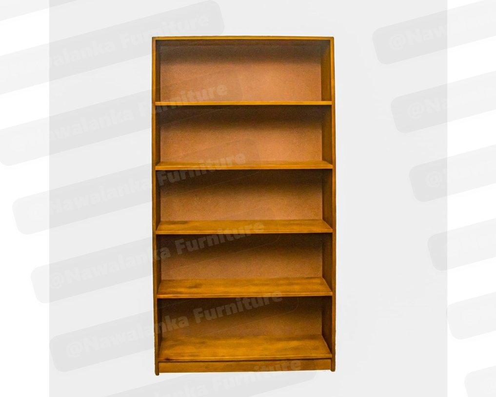 Fivefold Shelf - 5 tier bookshelf,albasia bookshelf,book shelf,wooden book shelf,bookcase,book rack,bookshelf sri lanka,living room furniture,furniture maharagama,nawalanka furniture