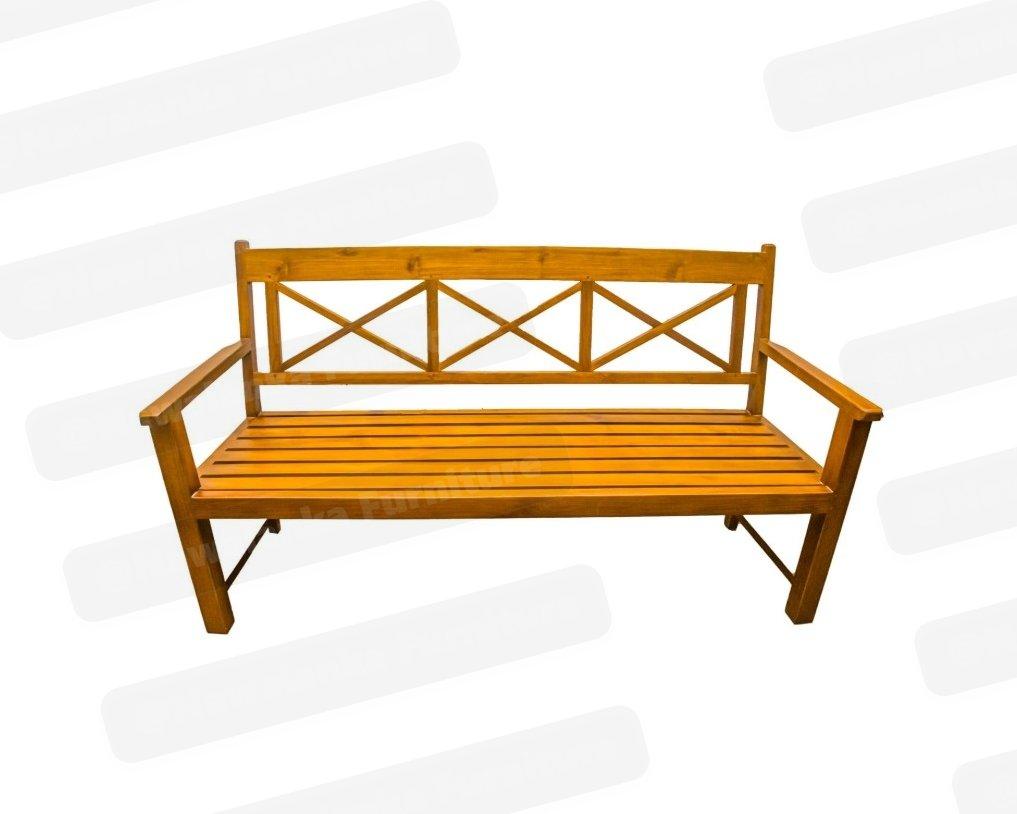 Crossback Wooden Couch - crossback couch,wooden bench,wooden couch,teak couch,couch sri lanka,living room seating,living room furniture,furniture maharagama,nawalanka furniture