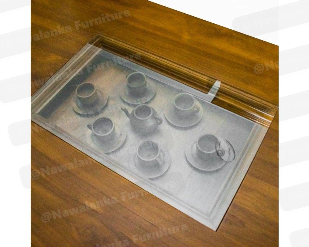 Tea Trove Dining Set - 6 seater dining set,glass top dining table,teak dining set,dining set,wooden dining set,dining table and chairs,dining set sri lanka,dining table price sri lanka,dining room furniture,furniture maharagama,nawalanka furniture